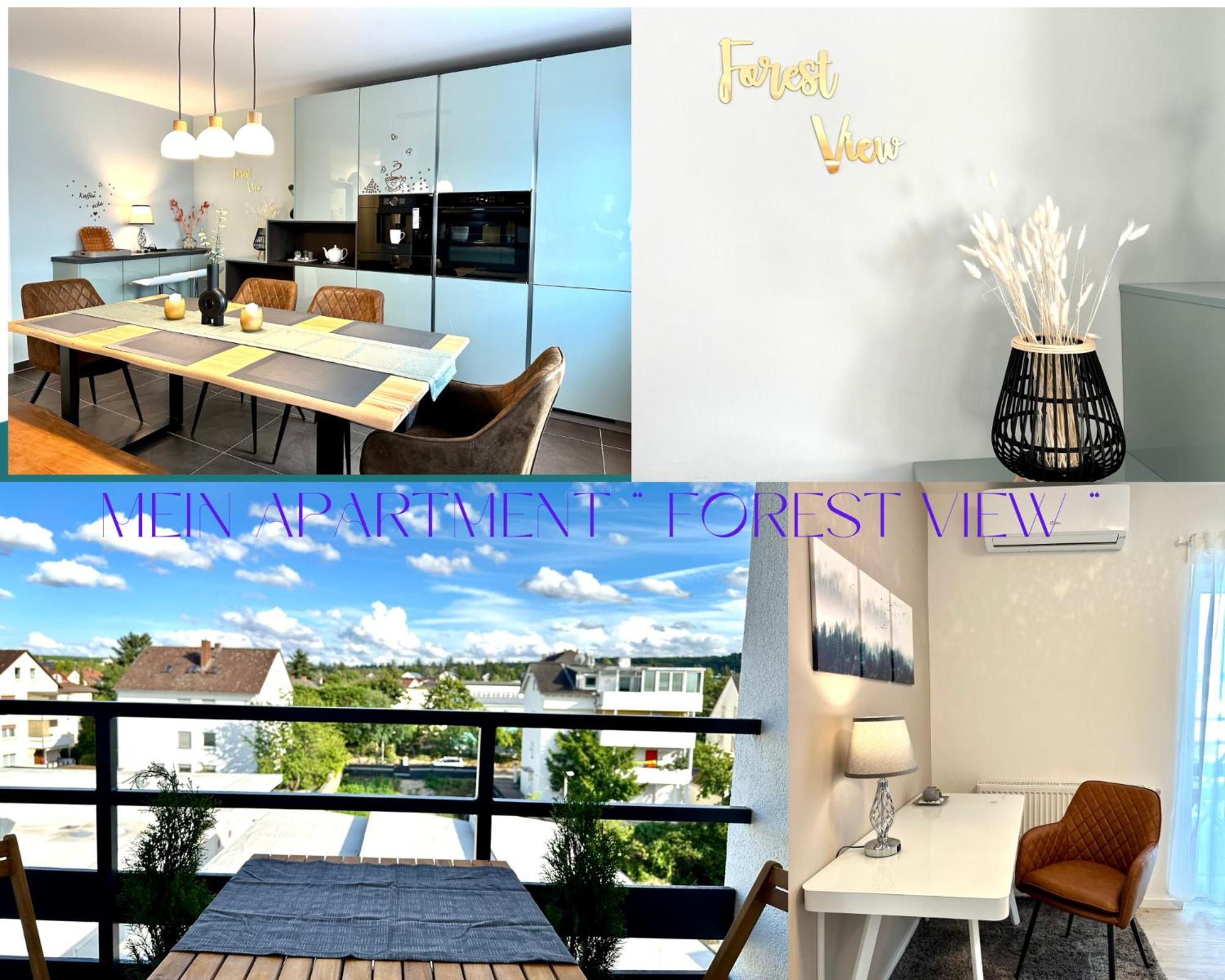 Mein Apartment, Forest View Mit Balkon Und Klima, Bis 10 Personen